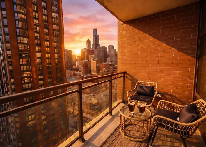 South Loop 2br Skyline Views - 5 Min To Grant Park *