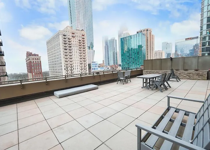 South Loop 2br Skyline Views - 5 Min To Grant Park Apartamento