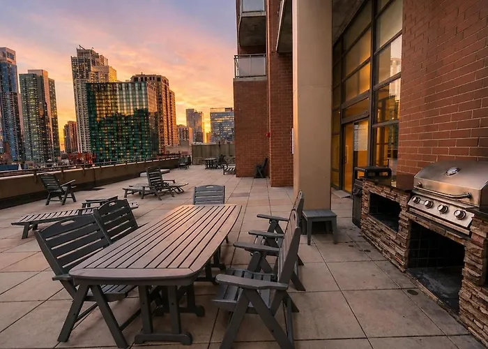Apartamento South Loop 2br Skyline Views - 5 Min To Grant Park *