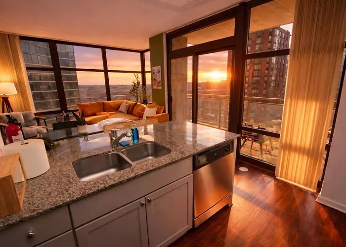 South Loop 2br Skyline Views - 5 Min To Grant Park Apartamento Chicago