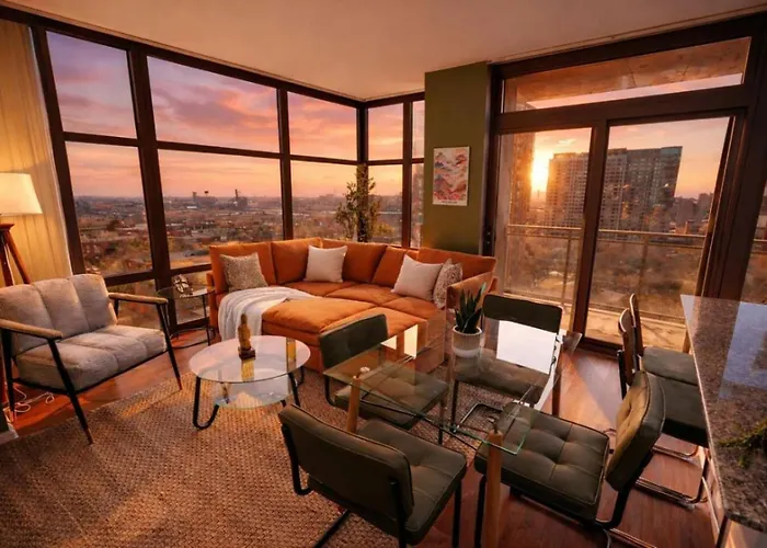 South Loop 2br Skyline Views - 5 Min To Grant Park Apartamento